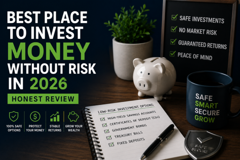 Best Place to Invest Money Without Risk in 2026 (Honest Review)