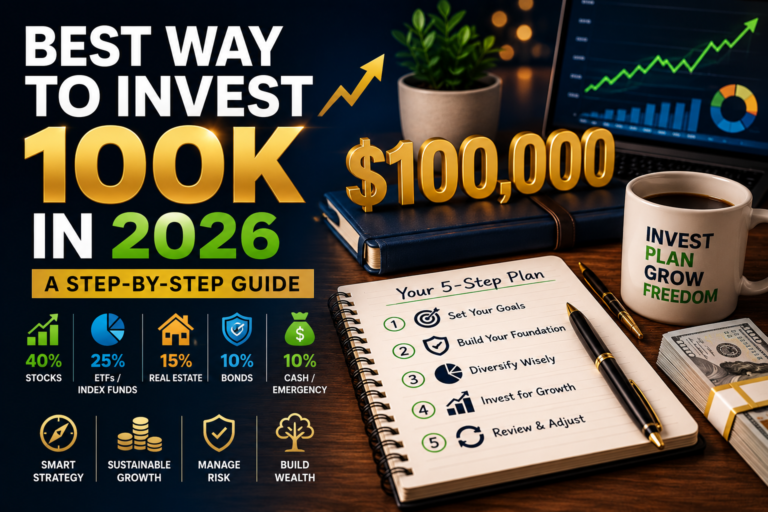 Best Way to Invest 100K in 2026: A Step-by-Step Guide