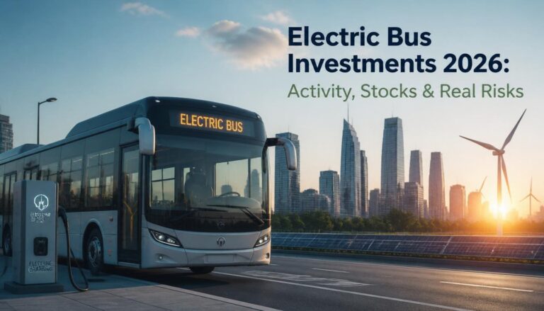 Electric Bus Investments 2026 Activity, Stocks & Real Risks