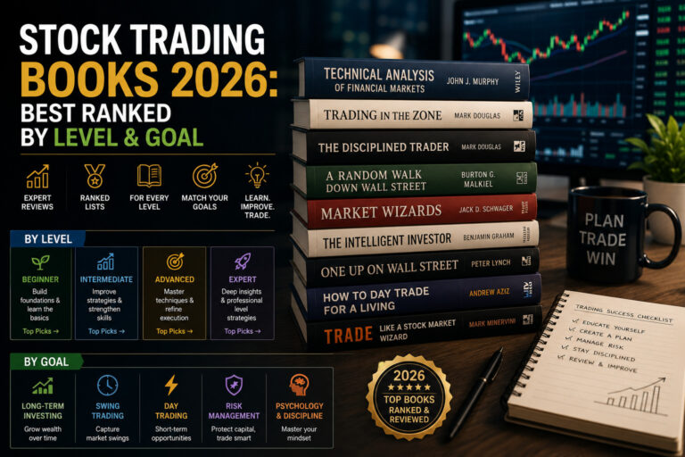 Stock Trading Books 2026: Best Ranked by Level & Goal